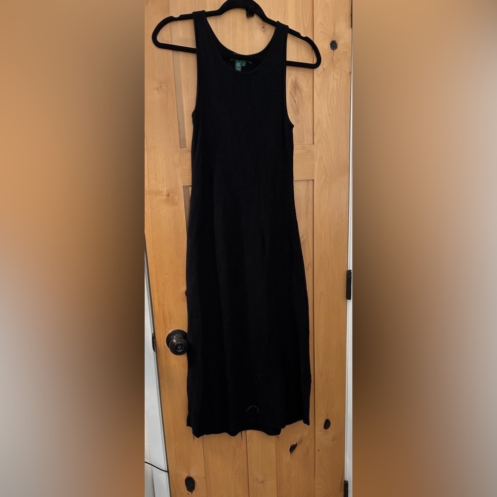 Ralph Lauren Elegant Black Maxi Dress